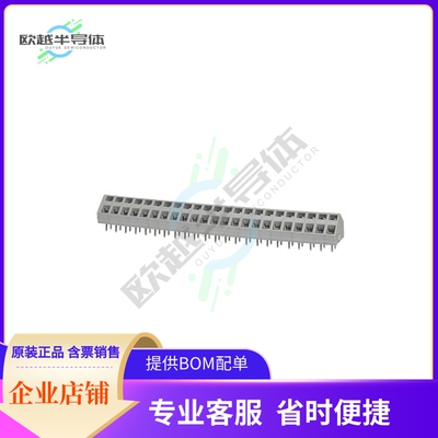 TBL007A-500-23GY【TERMINAL BLOCK, SCREWLESS, 5.00,】