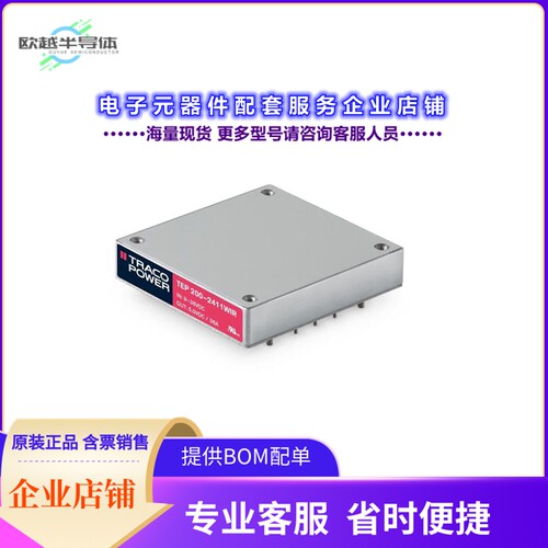 TEP 200-2418WIR[电源模块DC DC CONVERTER 48V 178W]