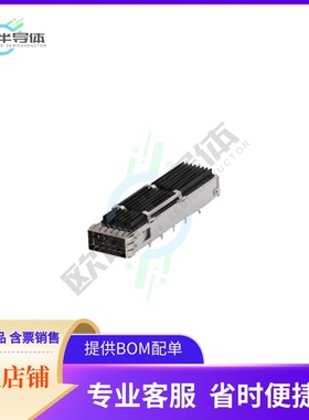 2342933-1【QSFP-DD 1X1, STANDARD, W/ EXTRUD】