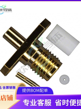 132109【CONN SMA JACK STR 50 OHM SOLDER】