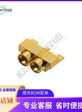 127-1701-821【SMP MALE LIMITED DETENT 2-PORT P】