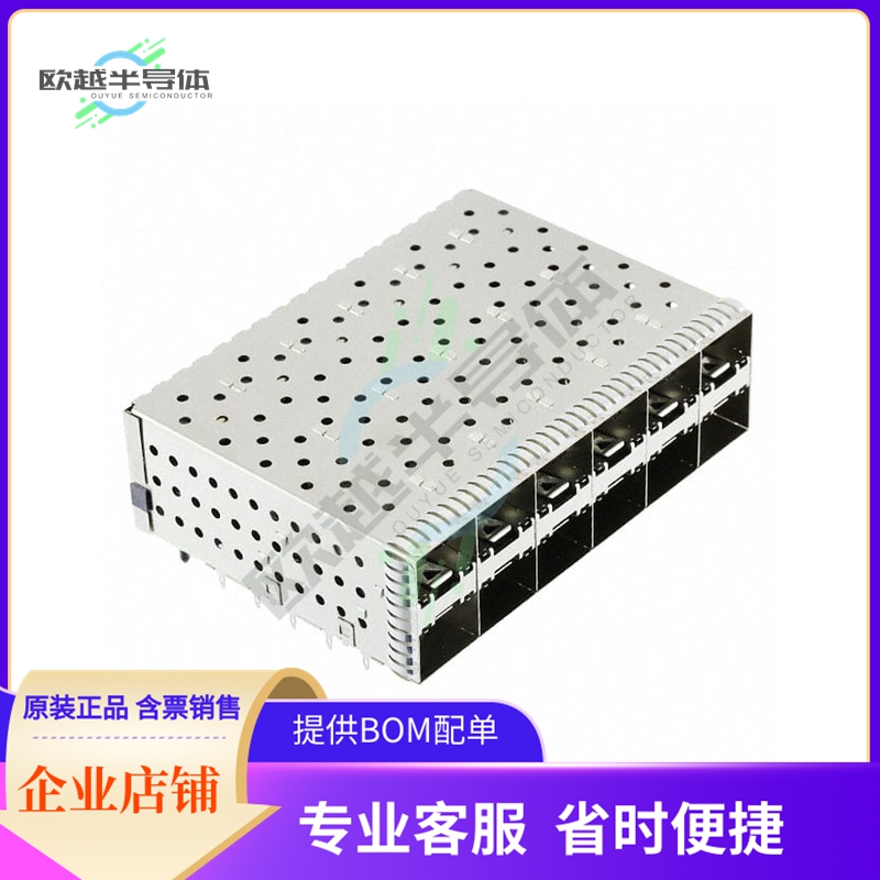 1-2007562-8【CONN SFP+ RCP W/CAGE 2X6 240P RA】