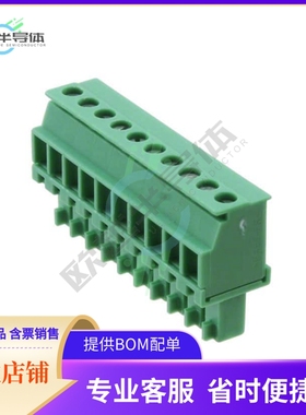 1827208【TERM BLOCK PLUG 10POS 3.81MM】