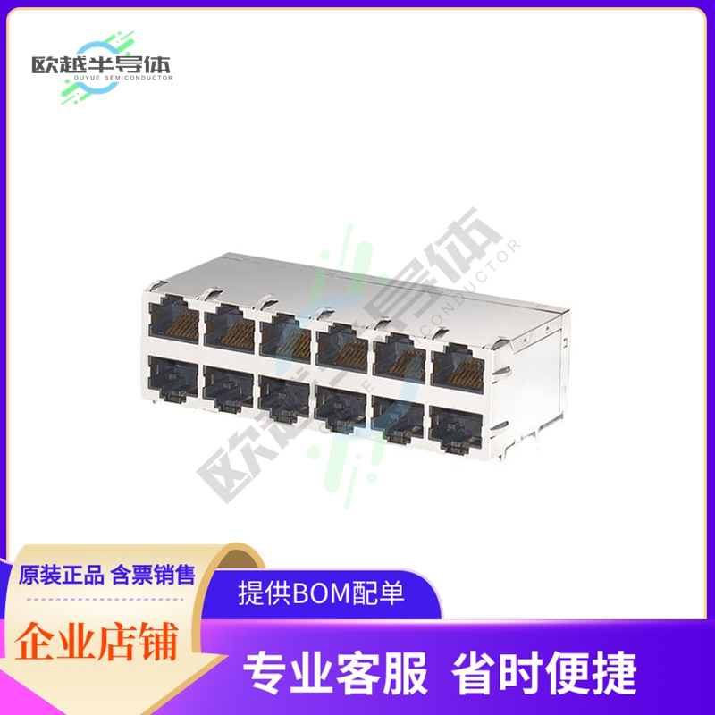 J0B-3563NL【CONN JACK 12PORT 1000 BASE-T PCB】