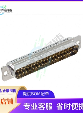 DCM37PK87【CONN D-SUB PLUG 37POS PNL MNT】