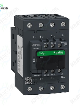 LC1DT80AND[继电器TESYS 4P EVLK CONTACTOR 80A AC1]