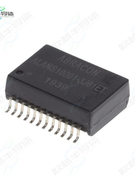 ALANS10001-3J61ET[变压器LAN SGL 1000B XFMR&CMC 24PIN]