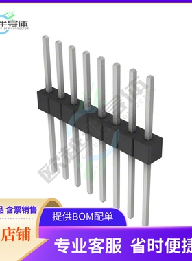 PEC08SFDN【CONN HEADER VERT 8POS 2.54MM】