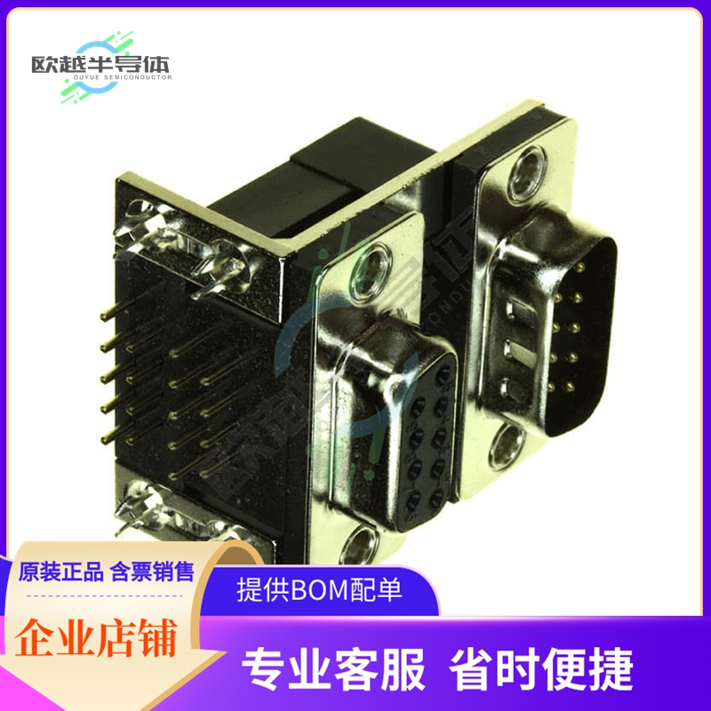 178-009-413R491【CONN D-SUB PLUG/RCPT 9P R/A SLDR】