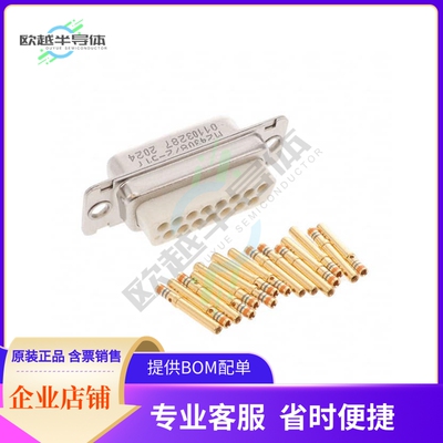 M24308/2-517【CONN D-SUB RCP 15P PNL MT CRIMP】