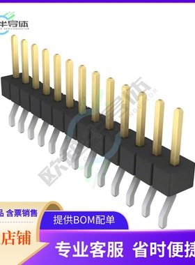 GBC13SBSN-M89【CONN HEADER SMD R/A 13POS 2.54MM】