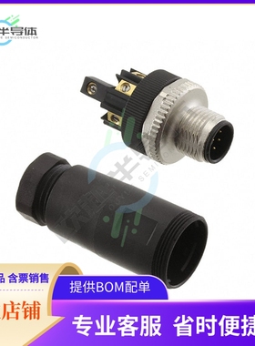 1200710030【CONN RCPT MALE 8POS GOLD SCREW】