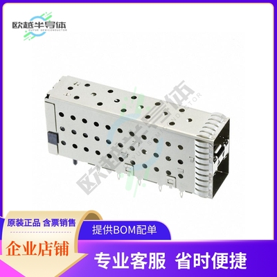 1-2007492-6【CONN SFP+ RCPT W/CAGE 2X1 40P RA】