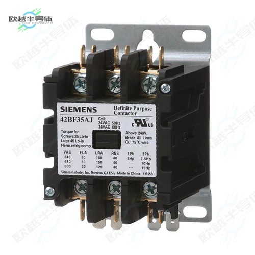 42BF35AF[继电器CONTACTOR, 42DP,30A,3P,OPEN,120V]