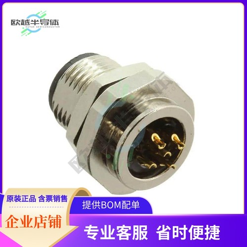 859-005-10SR004【M12 5P A-CODE MALE PANEL SC SS S】