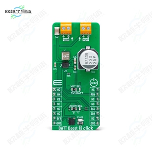 6098 CLICK 开发板BATT BOOST MIKROE