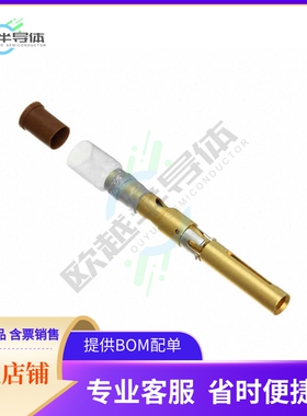 601036-000【CONN PIN COAX RG-178B GOLD SLDR】