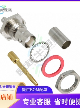 112600【CONN BNC JACK STR 50 OHM CRIMP】