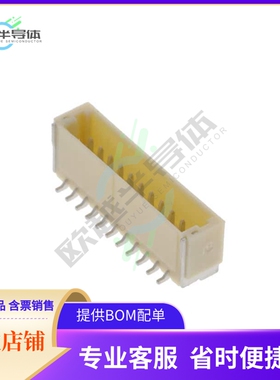 1-1734595-1【CONN HEADER SMD 11POS 1MM】
