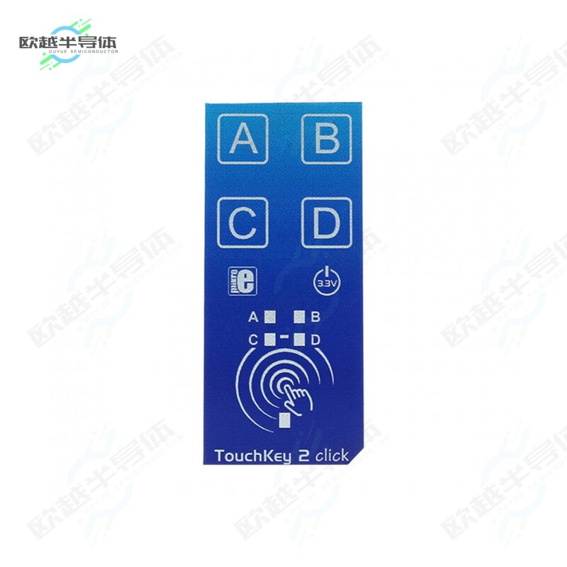 MIKROE-2474[开发板TOUCHKEY 2 CLICK】