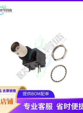 RF1-01K-D-00-50-BK-HDW【BNC RA PCB 50 4GHZ ZINC BODY NI】