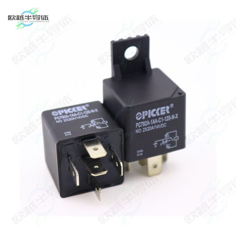 PC792A-1AA-C1-12S-N-X[继电器RELAY AUTOMOTIVE SPST 40A 12V]