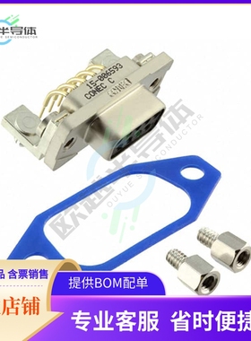 15-006593【CONN D-SUB RCPT 9POS R/A SLDR】