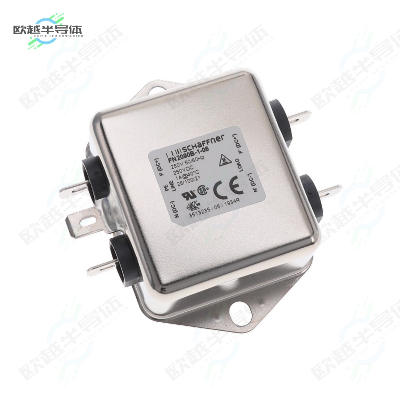 FN2090B-1-06[滤波器LINE FILTER 250VAC 1A CHASS MNT]