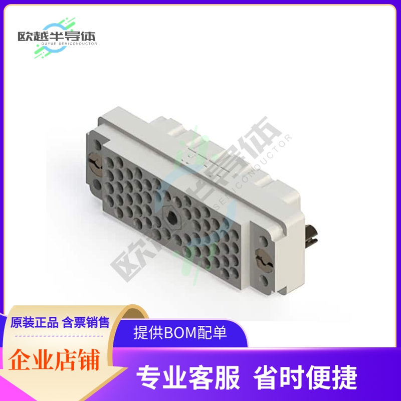 516-056-000-402【CONN HSG RACK & PANEL 56POS GRY】