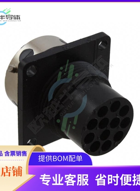 TR1412RMH1NB【CONN RCPT HSNG MALE 12POS PNL MT】