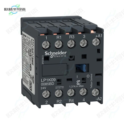 LP1K090085MD[继电器4P CONT 20A AC1 2NO 2NC 220VDC C]