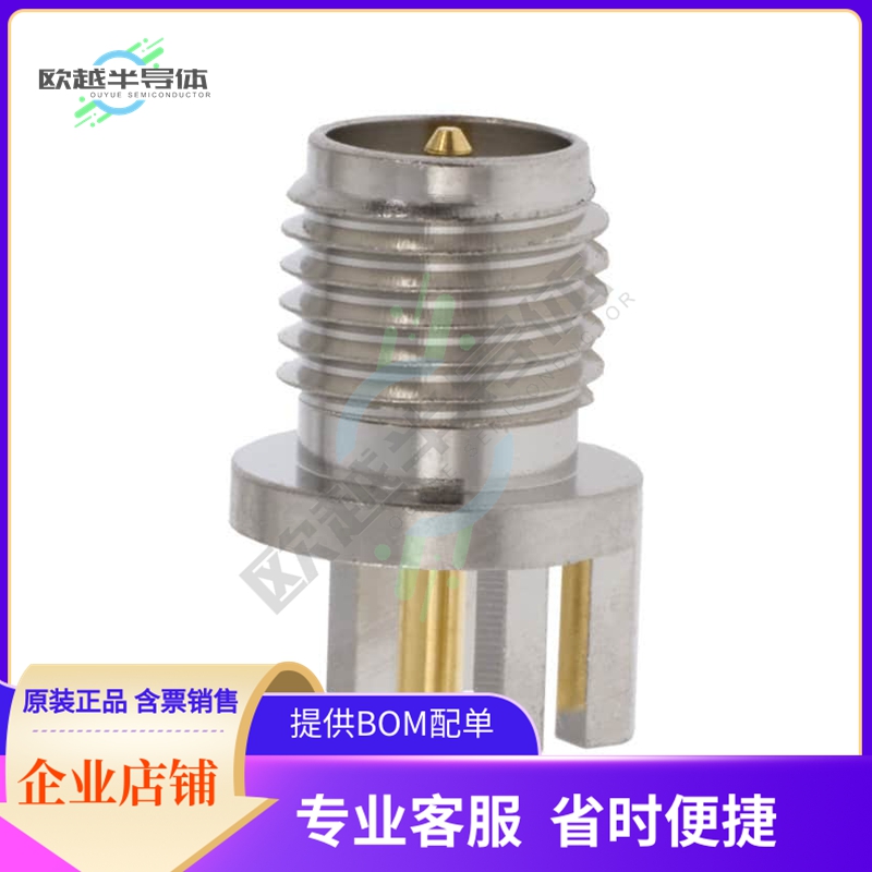 CONREVSMA003.031【CONN RPSMA RCPT STR 50OHM EDGEMT】