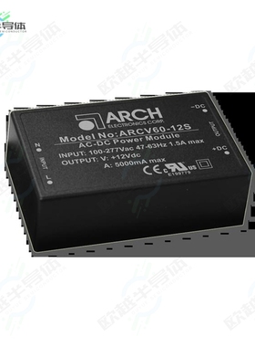 ARCV60-12S[电源模块60W AC-DC ITE Power Module, Univ]
