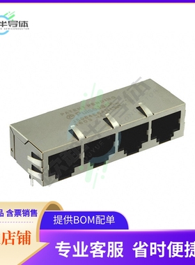 J8064E64NL【CONN JACK 4PORT 100 BASE-TX PCB】