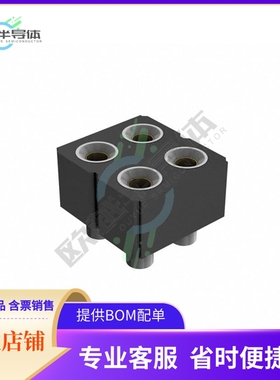 406-43-204-30-068001【CONN RCPT 4POS 0.1 GOLD SMD】