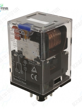 MKS2PIN DC24[继电器RELAY GEN PURPOSE DPDT 10A 24V]