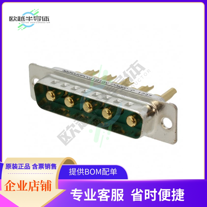 3005W5PXX41A10X【CONN D-SUB PLUG 5POS SLDR CUP】