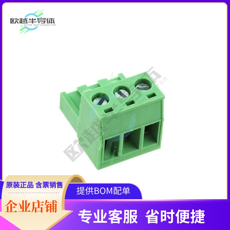 OSTTJ035153【TERM BLOCK PLUG 3POS STR 5.08MM】