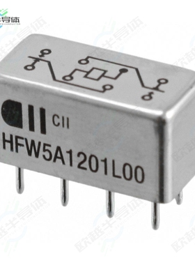 HFW5A1201L00[继电器RELAY GEN PURPOSE DPDT 5A 5V]