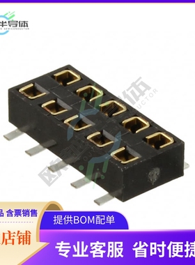 M22-6360542【CONN RCPT 10POS 0.079 GOLD SMD】