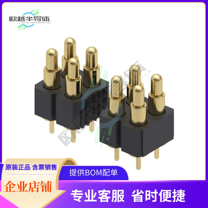 818-22-010-10-001101【CONN SPRING PISTON 10POS PCB】