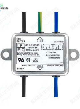 851-05/006[滤波器LINE FILTER 115V/250VAC 5A CHASS]