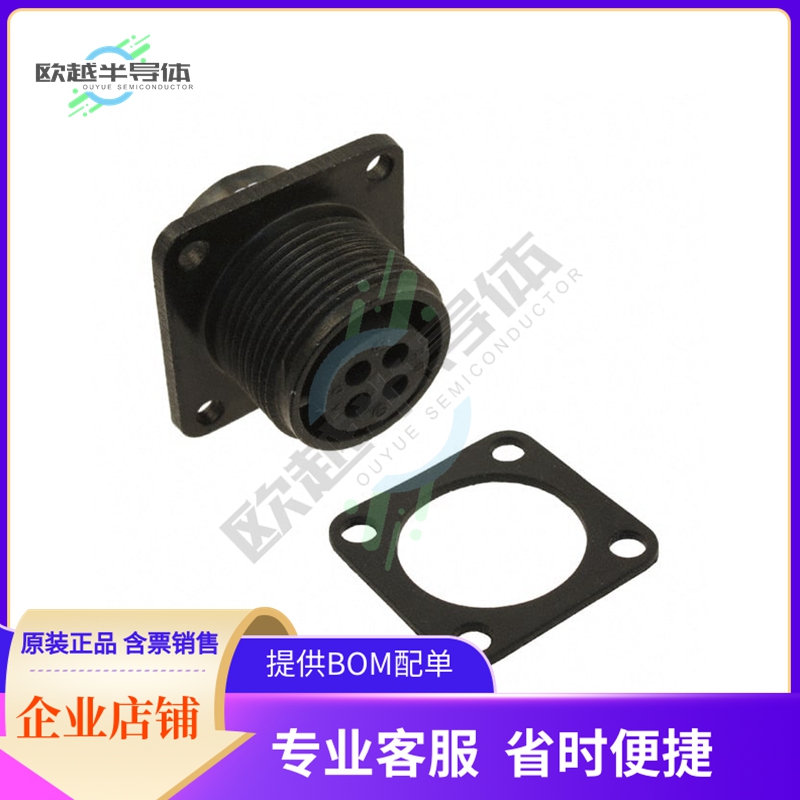 C90-3102R14S-2S【CONN RCPT FMALE 4P SOLDER CUP】