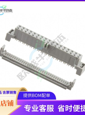 158334-211015【CONN SOCKET 34POS IDC 28AWG GOLD】
