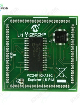 MA240017[开发板MODULE PLUG-IN PIC24F16KA102 PIM】