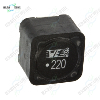 7447783101[电感器FIXED IND 100UH 820MA 450MOHM SM]