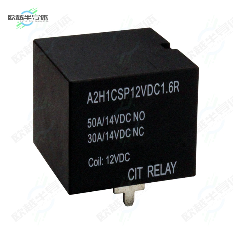 A2H1CSP12VDC1.6R[继电器RELAY AUTOMOTIVE SPDT 50A 12V]