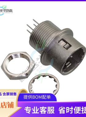 HR10G-7R-4PB(73)【CONN RCPT MALE 4POS SILVER SLDR】