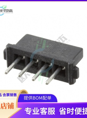 M80-8400442【CONN RCPT 4POS 0.079 GOLD PCB】