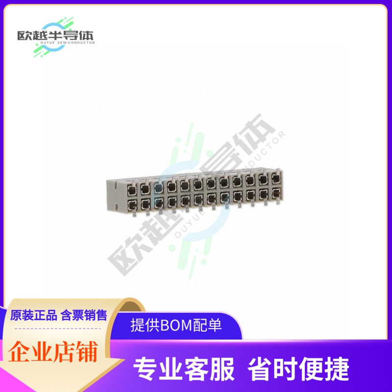 89898-312LF【CONN RCPT 24POS 0.1 GOLD SMD】